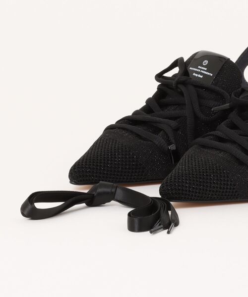 Scrap Book(スクラップブック)の「【MAISON MAVERICK PRESENTS】 別注 Lace-up Heel Sniakers(パンプス・レディース・ブラック系その他/ブルー/ブラック・L/M)」の11枚目の写真