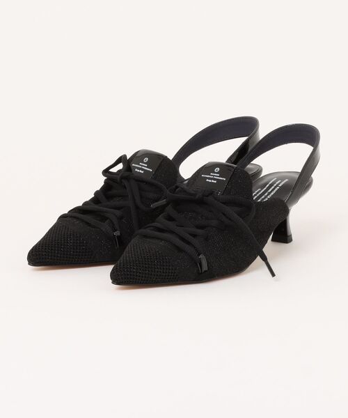 Scrap Book（スクラップブック）の「【MAISON MAVERICK PRESENTS】 別注 Lace-up Heel Sniakers（パンプス・レディース・ブラック系その他/ブルー/ブラック・L/M）」の8枚目の写真