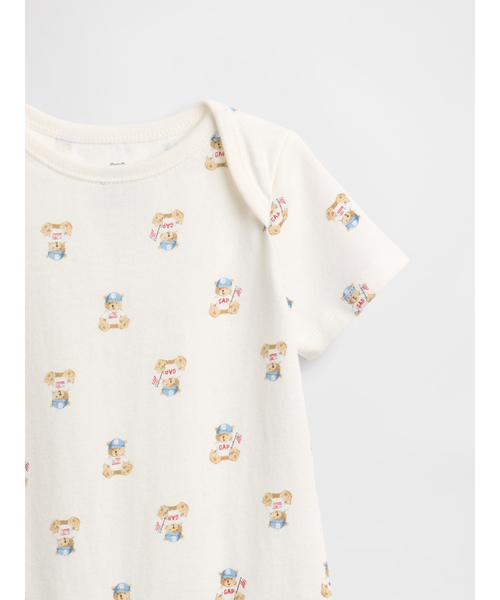 GAP(ギャップ)の「はじめてのお気に入り オーガニックコットン100% ボディスーツ (ベビー)(ロンパース・キッズ・ホワイト/オフホワイト・60cm/50cm/70cm/80cm/90cm)」の5枚目の写真