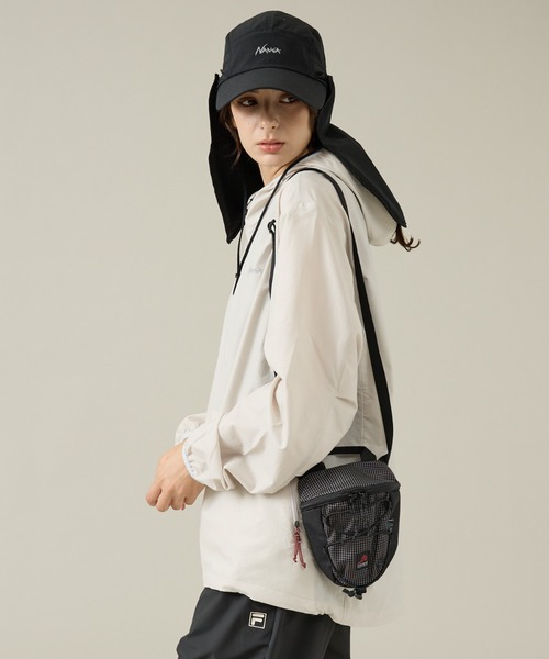 Overland(オーバーランド)の「【OverLand Equipment/オーバーランド・イクイップメント】OL-254001/NYLON SHOULDER BAG/ナイロンショルダー/モノトーン/軽量/ユニセックス【WEB限定】(ショルダーバッグ・メンズ・ホワイト/ブラック・フリー)」の1枚目の写真