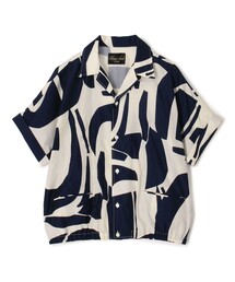 HAVERSACK | 【別注】HAVERSACK ATTIRE 総柄プリント オープンカラーハーフスリーブシャツ(シャツ/ブラウス)