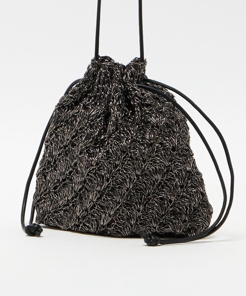 A DAY IN THE LIFE UNITED ARROWS(アデイインザライフユナイテッドアローズ)の「キラキラ メッシュ巾着バッグ <A DAY IN THE LIFE>(ハンドバッグ・レディース・シルバー/ゴールド/その他1・FREE)」の20枚目の写真