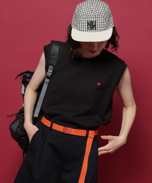 POLO BCS(ポロ ビーシーエス)の「【POLO British Country Spirit】ノースリーブTシャツ(Tシャツ/カットソー・レディース・ブラック/ネイビー/オフホワイト/ピンク・MEDIUM/LARGE)」の10枚目の写真