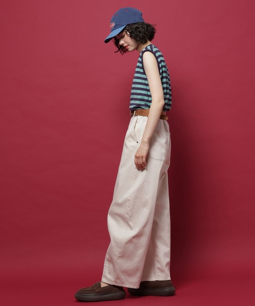 POLO BCS(ポロ ビーシーエス)の「【POLO British Country Spirit】ノースリーブTシャツ(Tシャツ/カットソー・レディース・ブラック/ネイビー/オフホワイト/ピンク・MEDIUM/LARGE)」の15枚目の写真