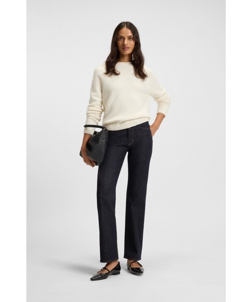 BOSS(ボス)の「スリムフィットジーンズ Stay Indigo ストレッチデニム(デニムパンツ・レディース・ネイビー・28/32/25/32/26/32/27/32/24/32)」の3枚目の写真