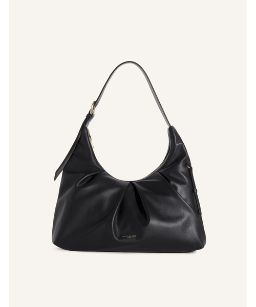 Maison Kitsune(メゾンキツネ)の「BLOOM LARGE BAG(ショルダーバッグ・メンズ・ブラック・U)」の1枚目の写真