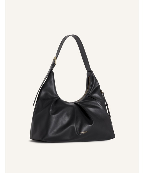 Maison Kitsune(メゾンキツネ)の「BLOOM LARGE BAG(ショルダーバッグ・メンズ・ブラック・U)」の2枚目の写真