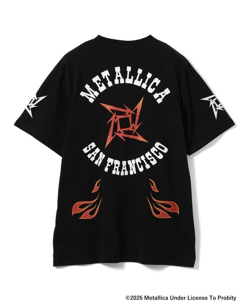 BEAMS（ビームス）の「METALLICA / PRINT T-shirt ①（Tシャツ/カットソー・メンズ・ブラック・XX-LARGE/X-LARGE/LARGE/MEDIUM/SMALL）」の6枚目の写真