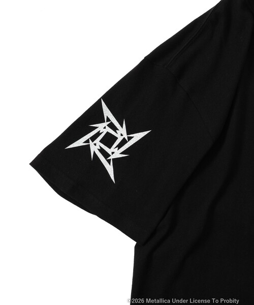 BEAMS(ビームス)の「METALLICA / PRINT T-shirt ①(Tシャツ/カットソー・メンズ・ブラック・XX-LARGE/X-LARGE/LARGE/MEDIUM/SMALL)」の8枚目の写真