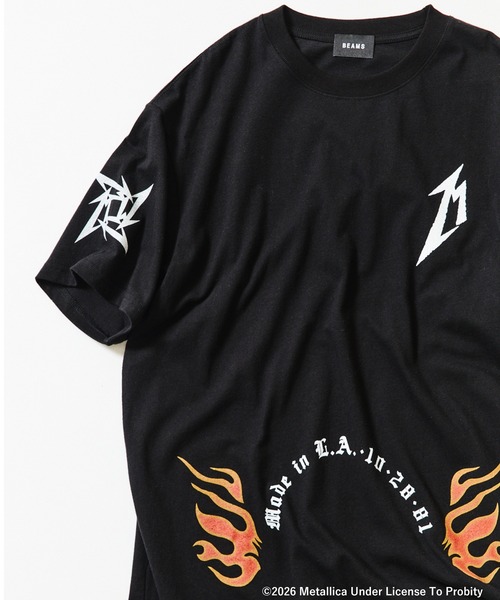 BEAMS（ビームス）の「METALLICA / PRINT T-shirt ①（Tシャツ/カットソー・メンズ・ブラック・XX-LARGE/X-LARGE/LARGE/MEDIUM/SMALL）」の3枚目の写真