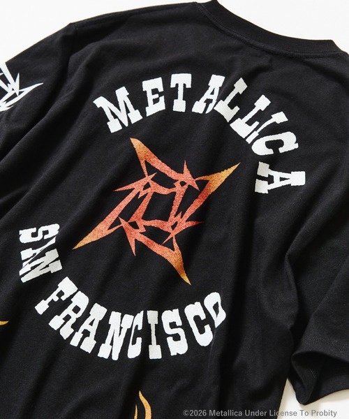BEAMS(ビームス)の「METALLICA / PRINT T-shirt ①(Tシャツ/カットソー・メンズ・ブラック・XX-LARGE/X-LARGE/LARGE/MEDIUM/SMALL)」の11枚目の写真