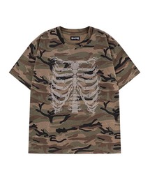 SUPPLIER / サプライヤー Rhinestone Fire Bones Tee