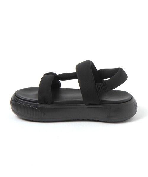 PUMA(プーマ)の「【PUMA(プーマ)】マユ サマー サンダル (WOMENS)(サンダル・レディース・ブラック・SMALL/MEDIUM)」の2枚目の写真