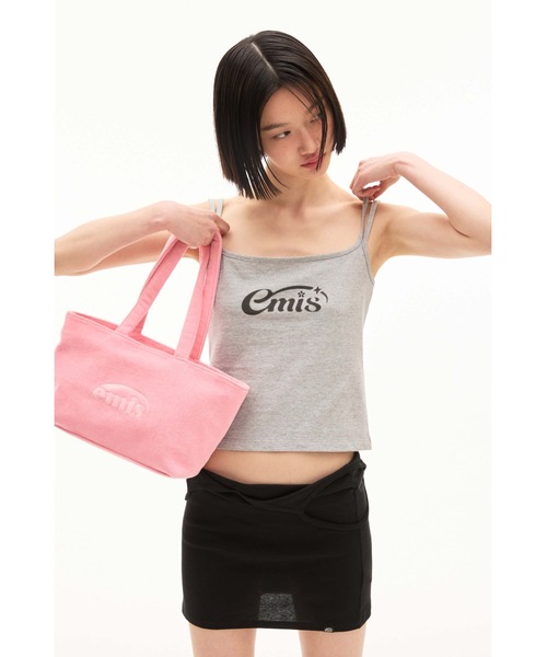 EMIS(イミス)の「TERRY SQUARE SHOULDER BAG(ショルダーバッグ・レディース・ライトブルー/ピンク・FREE)」の1枚目の写真