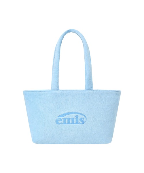 EMIS(イミス)の「TERRY SQUARE SHOULDER BAG(ショルダーバッグ・レディース・ライトブルー/ピンク・FREE)」の2枚目の写真
