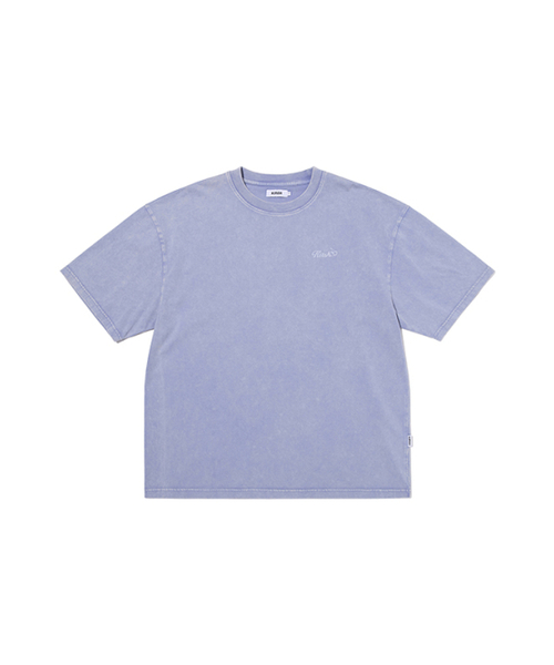 KIRSH（キルシー）の「ワーディングルーズフィットピグメントTシャツ[ライトスカイ]（Tシャツ/カットソー・メンズ・その他・FREE）」の2枚目の写真