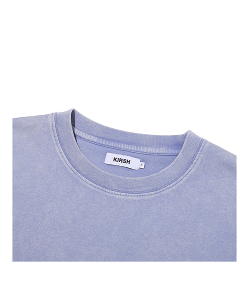 KIRSH（キルシー）の「ワーディングルーズフィットピグメントTシャツ[ライトスカイ]（Tシャツ/カットソー・メンズ・その他・FREE）」の3枚目の写真