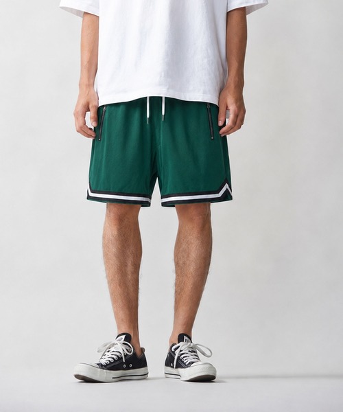 CALIFORNIA OUTFITTERS(カリフォルニア アウトフィッターズ)の「5D2-SZ メッシュバスケ パンツ(その他パンツ・メンズ・グリーン/ブラック/グレー/レッド/ブルー・XXL/XL/S/M/L)」の3枚目の写真
