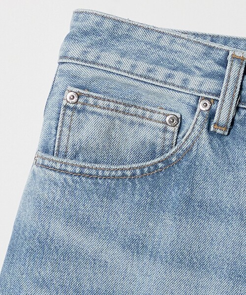 Carhartt(カーハート)の「<Carhartt>BELMONT ショートパンツ(デニムパンツ・レディース・コバルトブルー・M/S)」の12枚目の写真