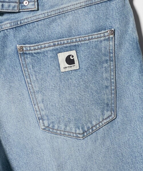 Carhartt(カーハート)の「<Carhartt>BELMONT ショートパンツ(デニムパンツ・レディース・コバルトブルー・M/S)」の14枚目の写真