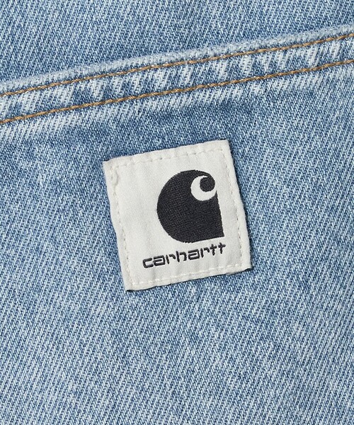 Carhartt(カーハート)の「<Carhartt>BELMONT ショートパンツ(デニムパンツ・レディース・コバルトブルー・M/S)」の8枚目の写真