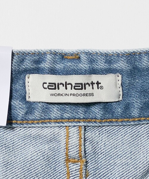 Carhartt(カーハート)の「<Carhartt>BELMONT ショートパンツ(デニムパンツ・レディース・コバルトブルー・M/S)」の2枚目の写真