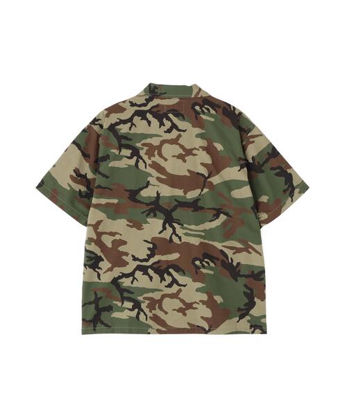 Alpha Industries（アルファインダストリーズ）の「【日本限定】Alpha Industries/アルファ インダストリーズ/RIPSTOP FATIGUE S/S SHIRT/リップストップファティーグショートスリーブシャツ（シャツ/ブラウス・メンズ・その他2/その他24/オリーブ系/ブラック・XL/2XL/M/L/S）」の15枚目の写真