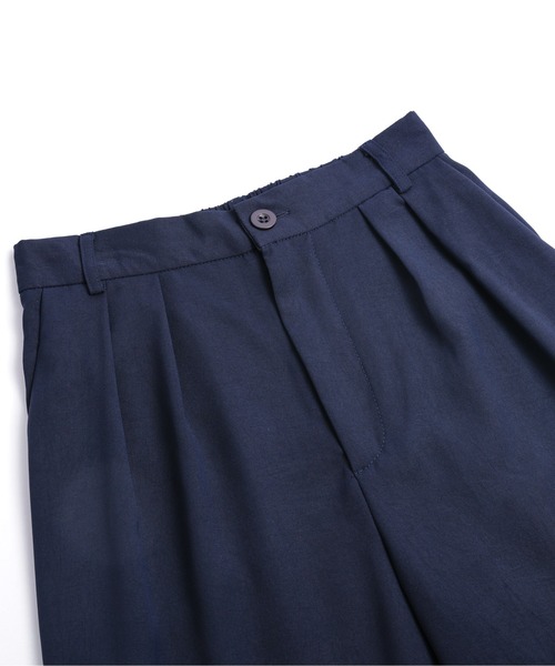 La-gemme(ラジェム)の「シャツ&ワイドパンツセットアップ(セットアップ・レディース・ネイビー/ブラック/ライトグレー・L/M)」の21枚目の写真
