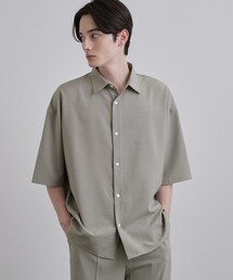 tk.TAKEO KIKUCHI（ティーケータケオキクチ）の「【セットアップ対応可】ソフィートロピカルストレッチ半袖シャツ（シャツ/ブラウス）」