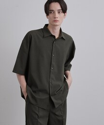 tk.TAKEO KIKUCHI（ティーケータケオキクチ）の「【セットアップ対応可】ソフィートロピカルストレッチ半袖シャツ（シャツ/ブラウス）」