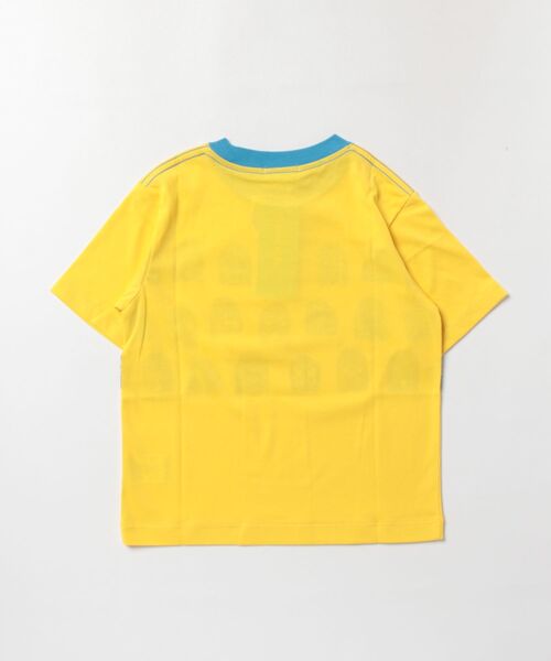 HAKKA KIDS（ハッカキッズ）の「覆面マスクプリント接触冷感Tシャツ（Tシャツ/カットソー・キッズ・ライトグレー/イエロー・100cm/110cm/120cm/130cm）」の3枚目の写真