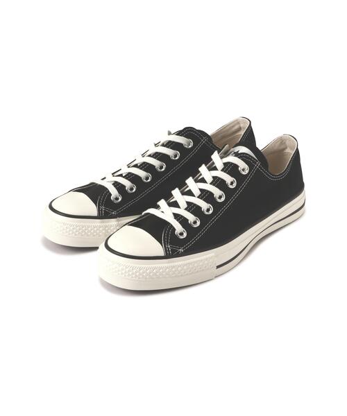 CONVERSE(コンバース)の「《CONVERSE》ALL STAR J OX / キャンバス オールスター / コンバース(スニーカー・レディース・ホワイト系2/ブラック・5.5/4.5/5/6.5/4)」の1枚目の写真