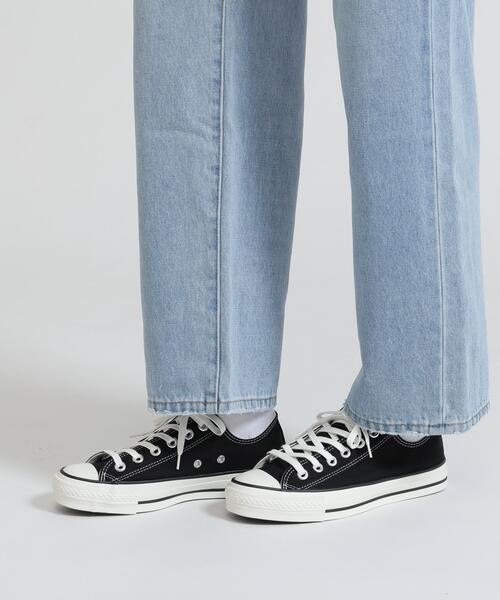 CONVERSE(コンバース)の「《CONVERSE》ALL STAR J OX / キャンバス オールスター / コンバース(スニーカー・レディース・ホワイト系2/ブラック・5.5/4.5/5/6.5/4)」の9枚目の写真