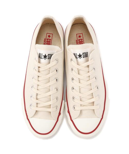 CONVERSE(コンバース)の「《CONVERSE》ALL STAR J OX / キャンバス オールスター / コンバース(スニーカー・レディース・ホワイト系2/ブラック・5.5/4.5/5/6.5/4)」の11枚目の写真