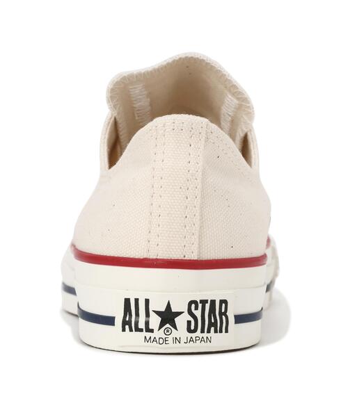 CONVERSE(コンバース)の「《CONVERSE》ALL STAR J OX / キャンバス オールスター / コンバース(スニーカー・レディース・ホワイト系2/ブラック・5.5/4.5/5/6.5/4)」の16枚目の写真