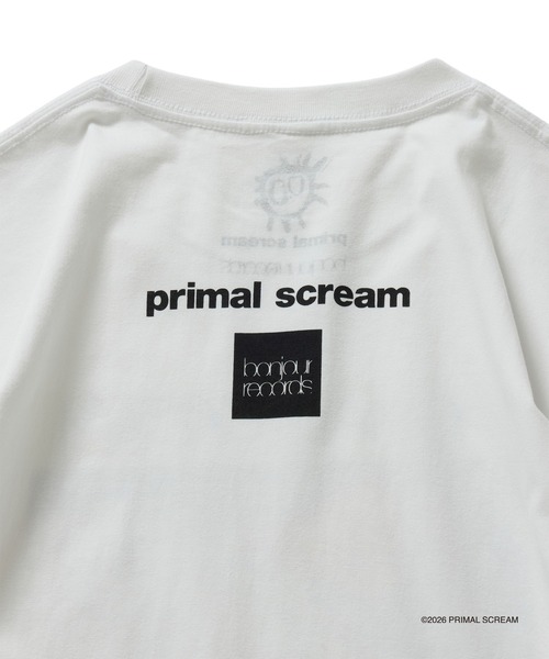 bonjour records(ボンジュールレコーズ)の「Primal Scream/プライマル・スクリーム for bonjour records Official T-shirt(Tシャツ/カットソー・メンズ・ホワイト系その他4/ホワイト系その他3/ホワイト/ホワイト系その他2/ホワイト系その他・L/M/XL)」の18枚目の写真