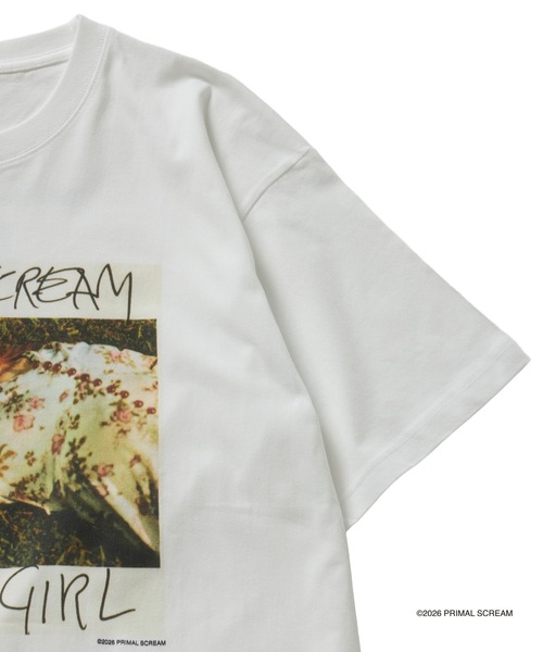 bonjour records(ボンジュールレコーズ)の「Primal Scream/プライマル・スクリーム for bonjour records Official T-shirt(Tシャツ/カットソー・メンズ・ホワイト系その他4/ホワイト系その他3/ホワイト/ホワイト系その他2/ホワイト系その他・L/M/XL)」の19枚目の写真