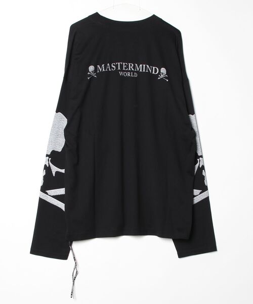 mastermind JAPAN(マスターマインド)の「BOXY CARBON COPY LS TEE(Tシャツ/カットソー・メンズ・オレンジ/ブラック/ホワイト・XL)」の6枚目の写真