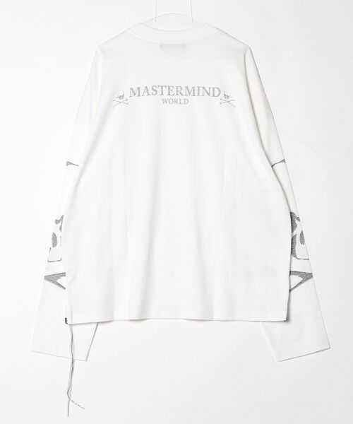 mastermind JAPAN(マスターマインド)の「BOXY CARBON COPY LS TEE(Tシャツ/カットソー・メンズ・オレンジ/ブラック/ホワイト・XL)」の5枚目の写真