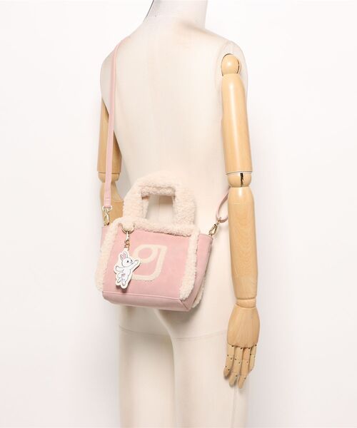 PAUL & JOE ACCESSOIRES(ポールアンドジョーアクセソワ)の「PAUL & JOE ACCESSOIRES (ポール&ジョーアクセソワ)2WAYムートントートバッグ PJA-B1501 FUR ANIMAL(トートバッグ・レディース・キャメル/ピンク・FREE)」の21枚目の写真