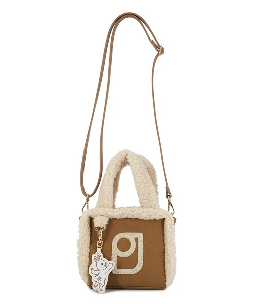 PAUL & JOE ACCESSOIRES(ポールアンドジョーアクセソワ)の「PAUL & JOE ACCESSOIRES (ポール&ジョーアクセソワ)2WAYムートントートバッグ PJA-B1501 FUR ANIMAL(トートバッグ・レディース・キャメル/ピンク・FREE)」の9枚目の写真