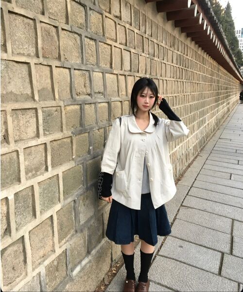 DANDEL(ダンデル)の「DD four-stitch denim skirt (INDIGO)(スカート・レディース・その他・1/2)」の8枚目の写真