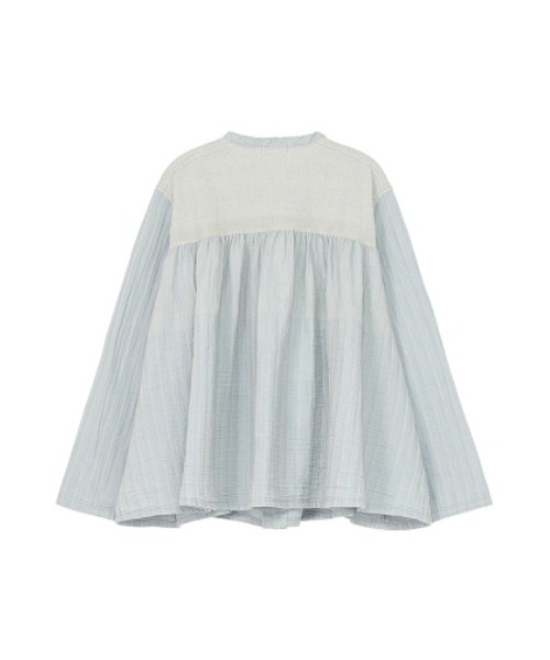 Plantation(プランテーション)の「BIZENダブルガーゼ / S(シャツ/ブラウス・レディース・ホワイト/ネイビー・M size)」の6枚目の写真