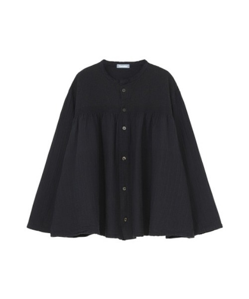 Plantation(プランテーション)の「BIZENダブルガーゼ / S(シャツ/ブラウス・レディース・ホワイト/ネイビー・M size)」の5枚目の写真