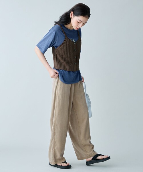 ANY(エニィ)の「ヴィンテージライクイージーパンツ(その他パンツ・レディース・黄土色系・LARGE/MEDIUM)」の9枚目の写真