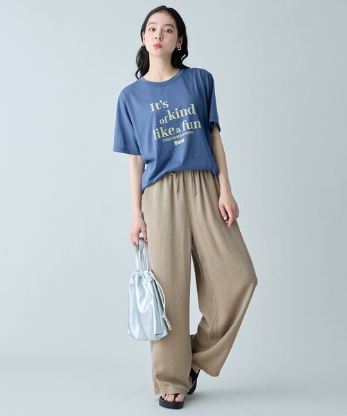 ANY(エニィ)の「ヴィンテージライクイージーパンツ(その他パンツ・レディース・黄土色系・LARGE/MEDIUM)」の10枚目の写真