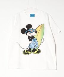 新品 サーフミッキー SURF MICKEY WALL CANVAS ART TRIPPY ART（トリッピーアート） SURF MICKEY 3D TEE / サーフミッキー