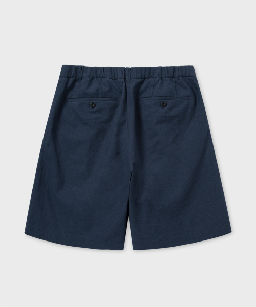 NONBLANK(ノンブランク)の「ワイドフィットリネンハーフパンツ_BLUE NAVY(その他パンツ・レディース・その他・SMALL/X-LARGE/LARGE/MEDIUM)」の12枚目の写真