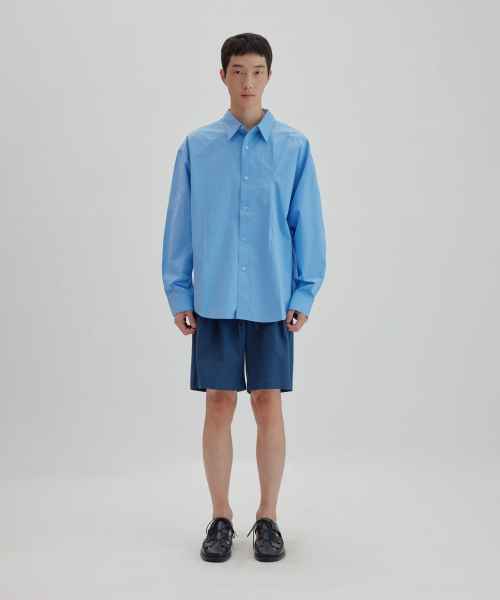 NONBLANK(ノンブランク)の「ワイドフィットリネンハーフパンツ_BLUE NAVY(その他パンツ・レディース・その他・SMALL/X-LARGE/LARGE/MEDIUM)」の5枚目の写真