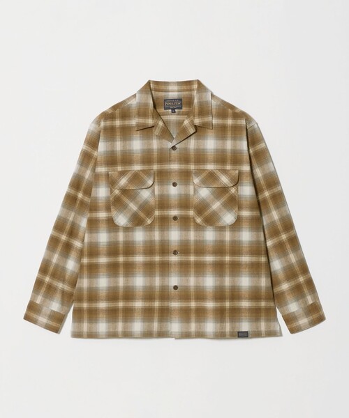 PENDLETON(ペンドルトン)の「【別注】<PENDLETON>チェック オープンカラー 長袖 シャツ(シャツ/ブラウス・メンズ・ライトブルー/ブラウン/ブラック・M/L/XL)」の15枚目の写真